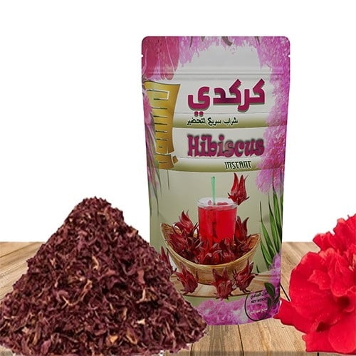 مسحوق الكركدي سريع التحضير مع السكر 150 جرام