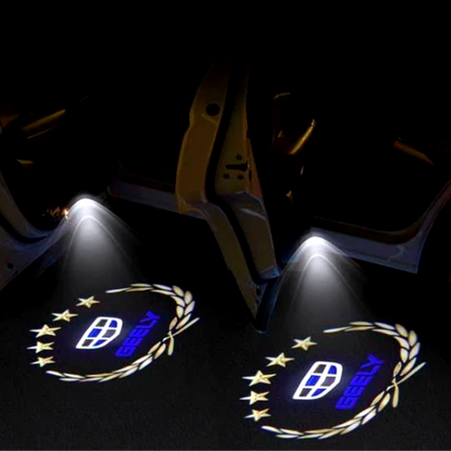 شعار سيارة جيليGEELY قطعتين بابين  لاسلكي