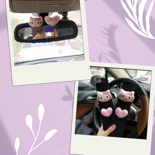 عرض خاص 3 قطع حزامين+غطاء مرآه