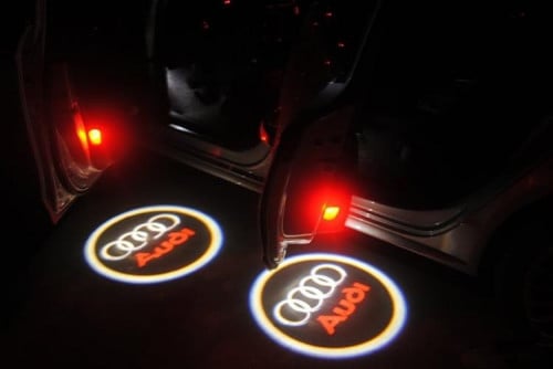 Audi logo شعار سيارة اودي قطعتين بابين