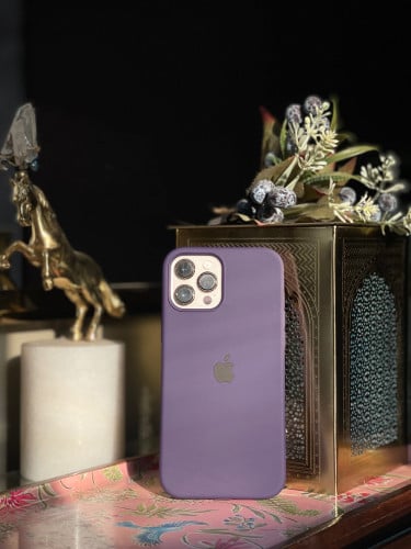 غطاء حماية من السيليكون لهاتف أبل آيفون ( موف )