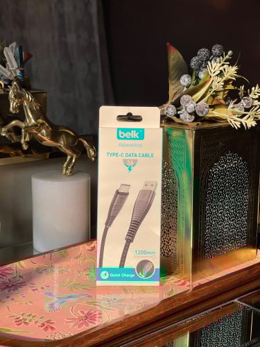 سلك شاحن يو اس بي الى تايب سي1.2M من belk