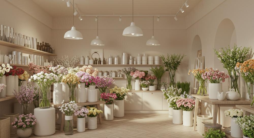 الورد الصناعي