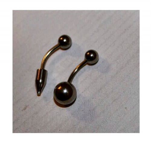 14g Basic Belly Ring (2 pcs)