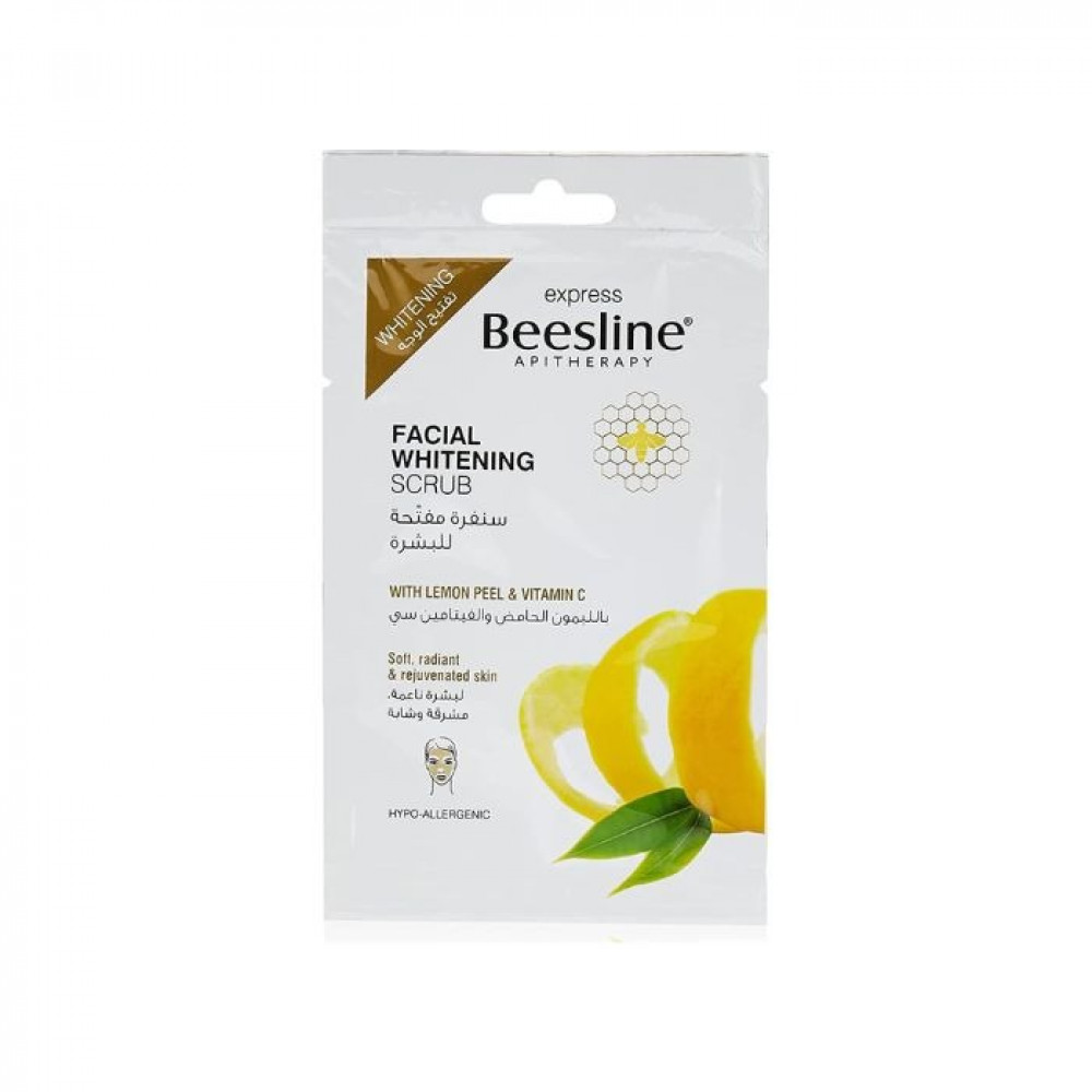 Beesline Whitening Scrub With Lemon And Vitamin C 25 Gm