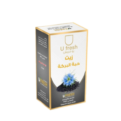 زيت حبة البركة للشعر والجسم من يو فريش - 125 مل