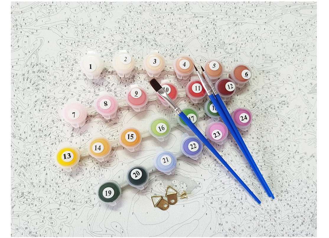 لوحة تلوين مرقمة | GIRLBEA