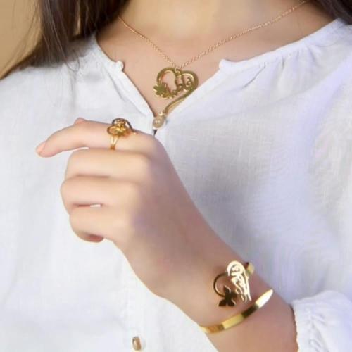 سلسال خاتم اسوارة نسائي بالاسم الاكثر طلبا