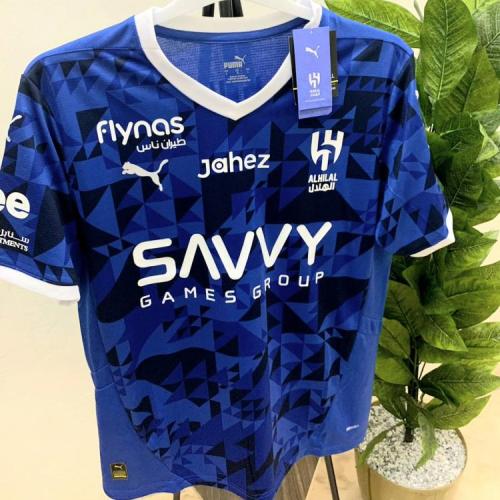 تيشيرت الهلال الاساسي الجديد 2025 فئة الاعبين