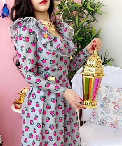 فستان شالكي نسائيه