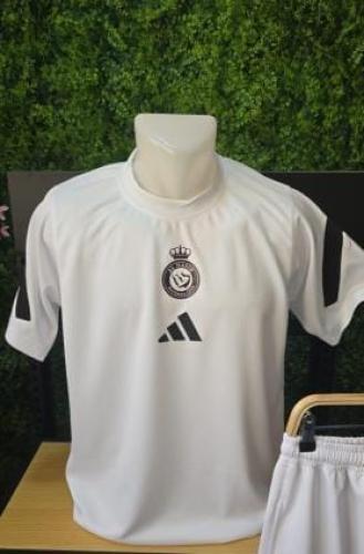 تيشيرت تمارين النصر السعودي الجديد 2025 الأبيض