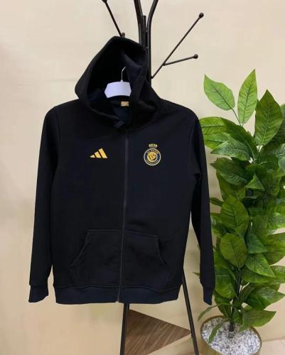 جاكيت نادي النصر الاسود الجديد