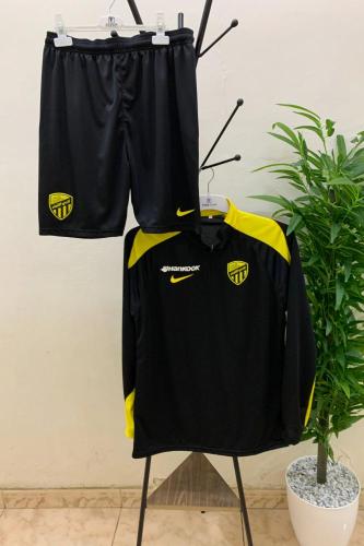 طقم سويتر تمارين الاتحاد الاسود الجديد 2026