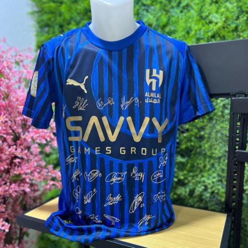 تيشيرت الهلال كأس العالم بتوقيع لاعبين_متجر ميسون