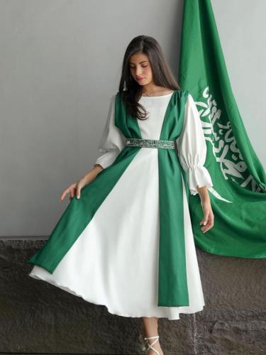 فستان أطفال اليوم الوطني