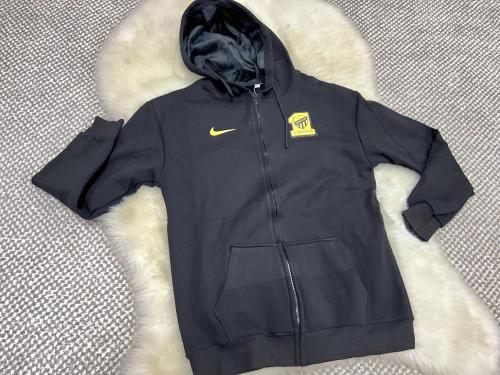 هودي شتوي نادي الاتحاد باللون الأسود الجديد