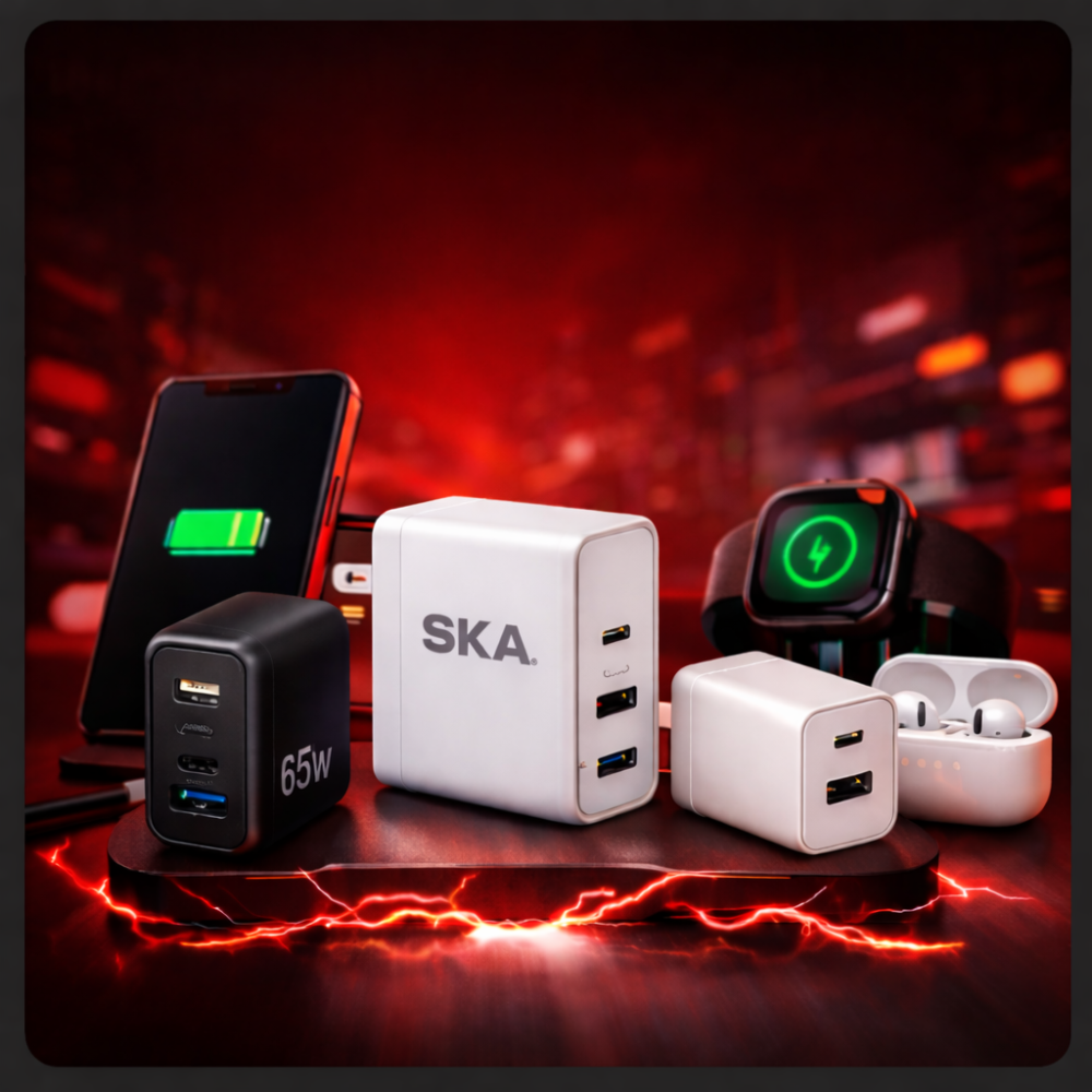 كيف تختار أفضل شاحن جداري قوي من متجر ska