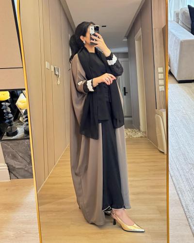 عباية ملونة رقم (215)