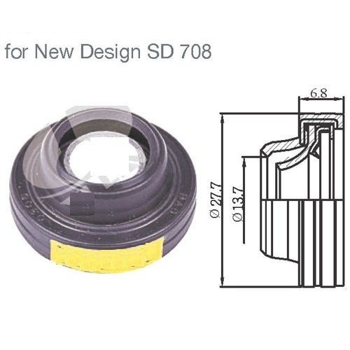 11400W# صوفة كمبروسرات ساندن 508/709 / COMPRESSOR SHAFT SEAL SD-709 SD7H15 SANDEN