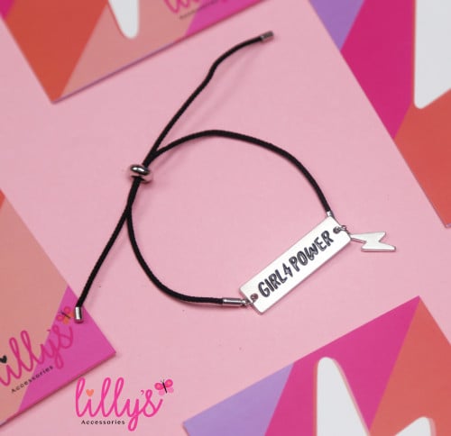 اسورة GIRL POWER  فضي