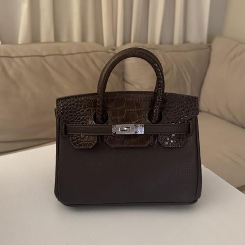coffee Birkin 20 cm
