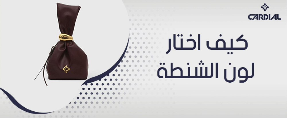 كيف اختار لون الشنطة