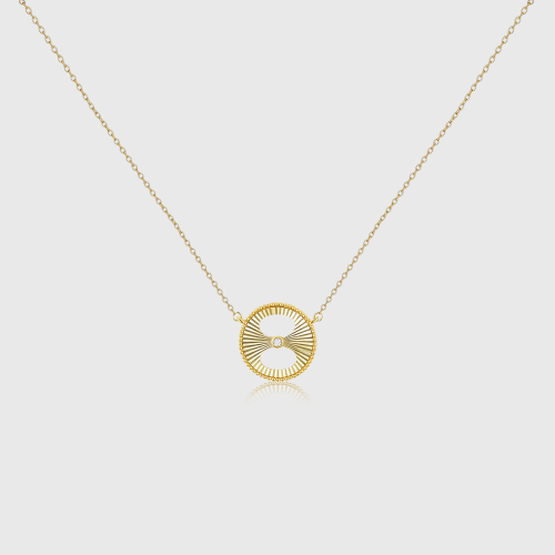 Cardial necklace 265045 اللون:(روز جولد)