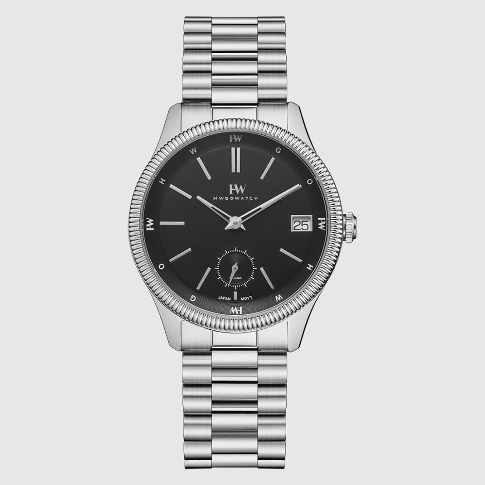 Hugo Watch Men's Watch 258121 White اللون:(أسود)