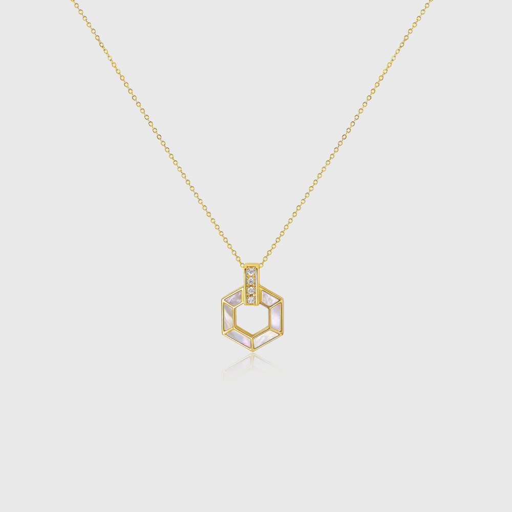 Cardial necklace 265021 اللون:(ذهبي)