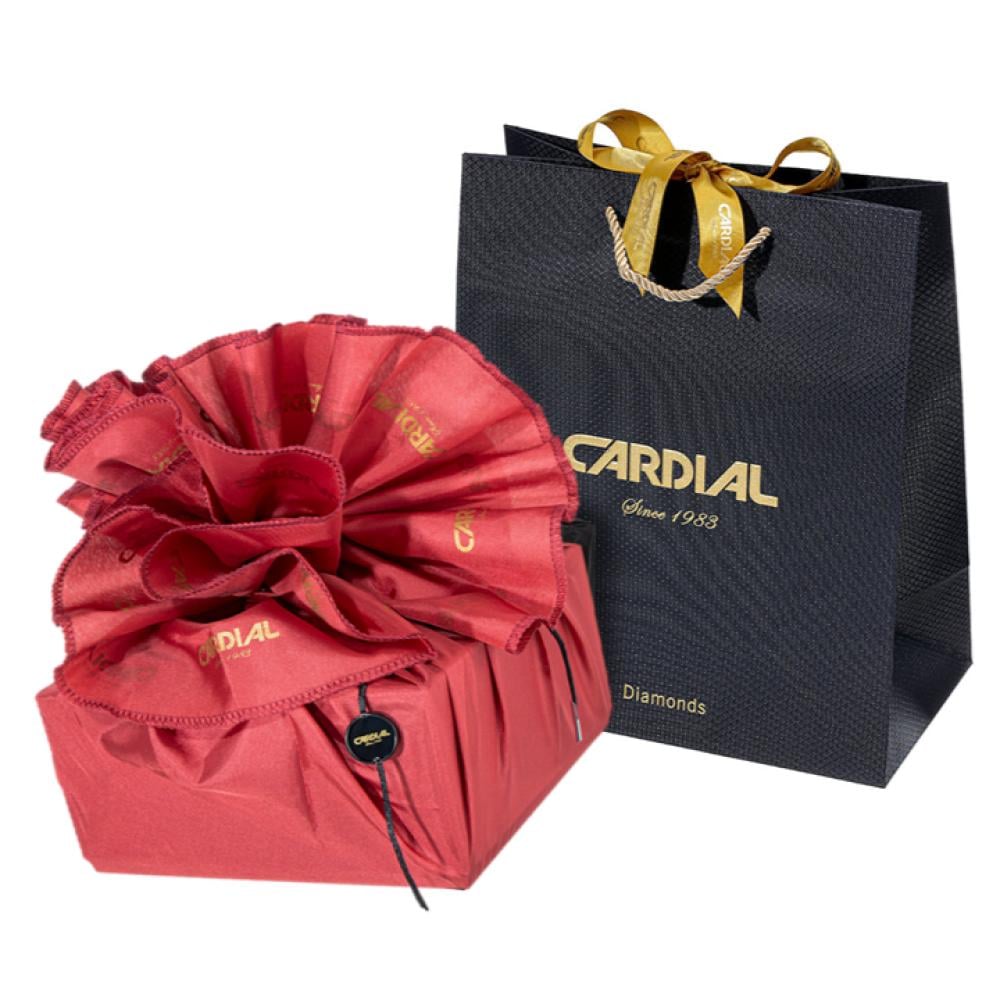 ساعة نسائية ألماس كارديال مينا بني