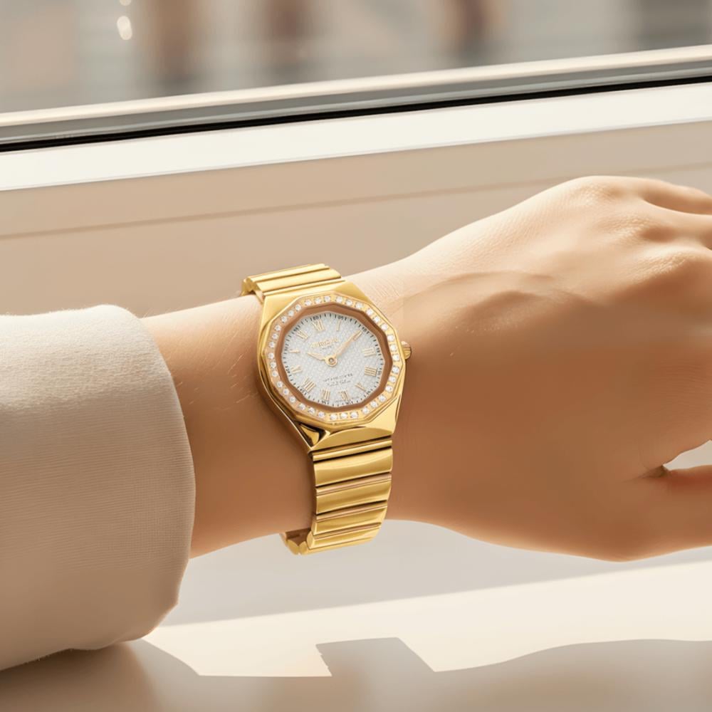 ساعة نسائية كارديال 244008 ذهبي