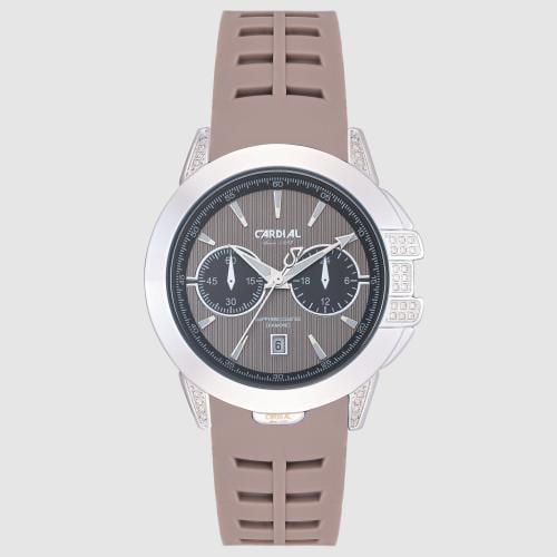 Men's Diamond Rubber Cardial Watch 244723 | Cardial