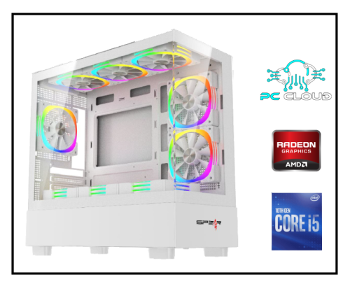 PC i5 10400F - RX 580 التجميعة البيضاء