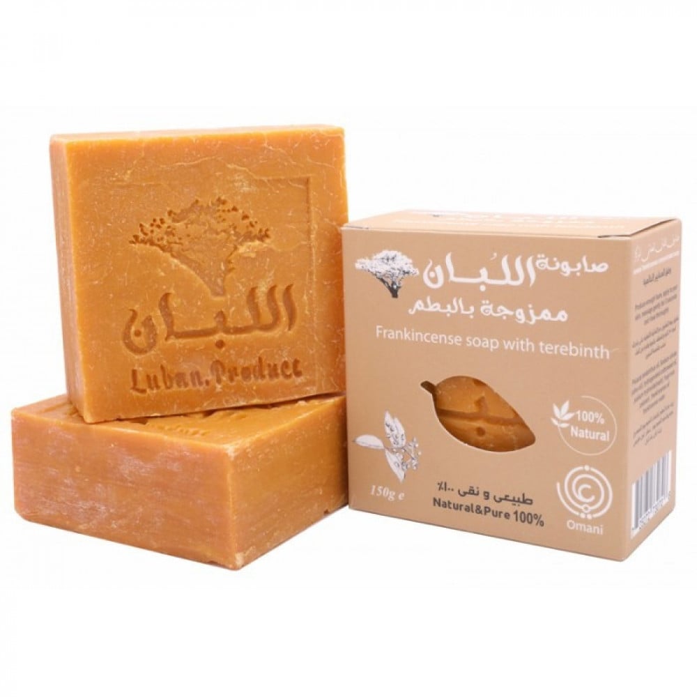 صابون اللبان الممزوج بالبطم