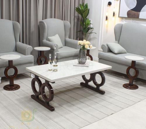 طاولات خشب ٧ قطع الحديث