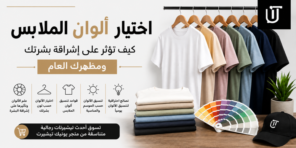 اختيار ألوان الملابس — كيف تؤثر على إشراقة بشرتك ومظهرك العام