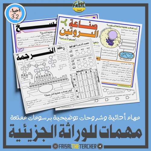 مهام ادائية لوحدة الوراثة الجزيئية