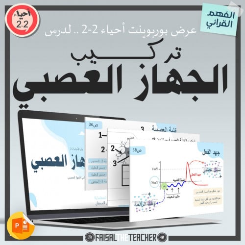 عرض لدرس تركيب الجهاز العصبي - 03