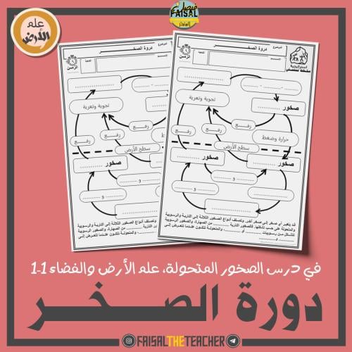 نشاط دورة الصخر