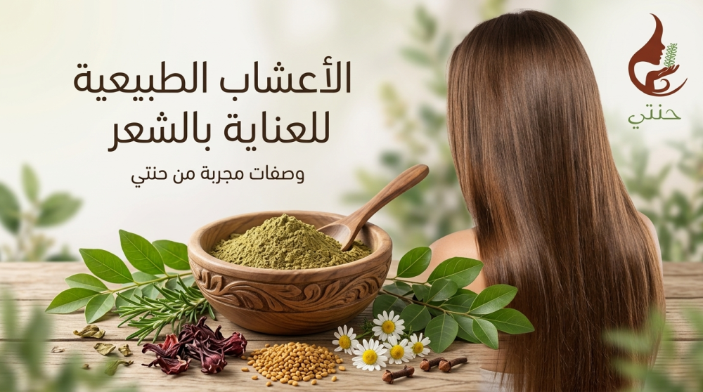 الأعشاب الطبيعية للعناية بالشعر: وصفات مجربة من حنتي