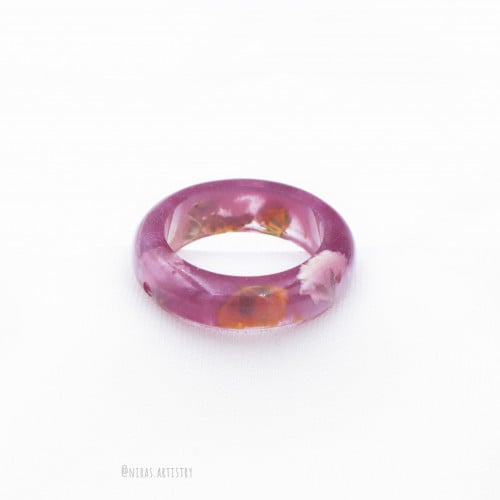 خاتم purple glitter