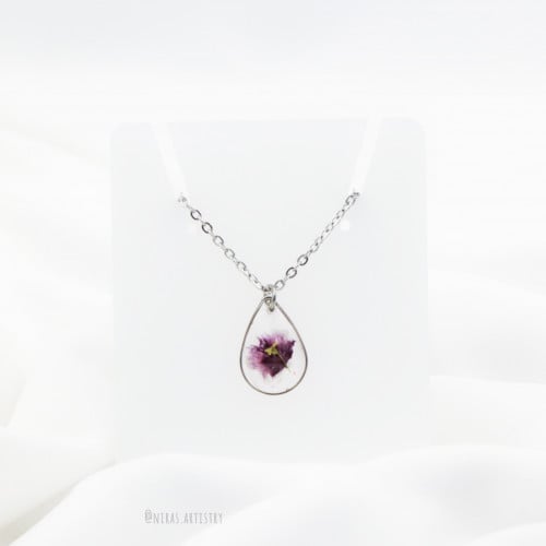 قلاده purple drop