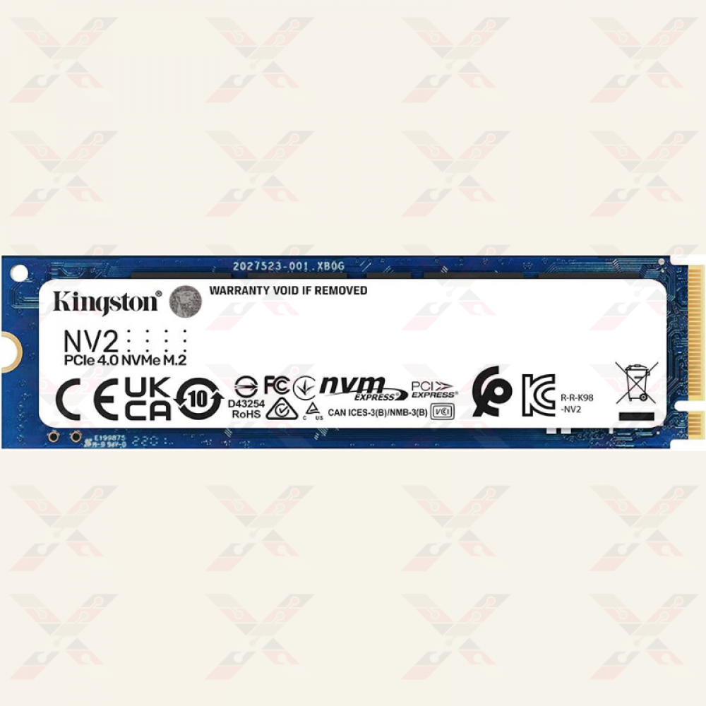 Kingston NV2 PCIe 4.0 NVMe SSD - Lower Power Consumption & Heat