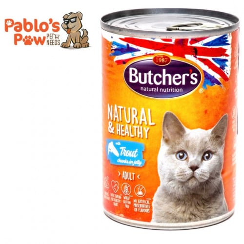Butcher's Trout Fish in Jelly for Cats Wet Food 40...