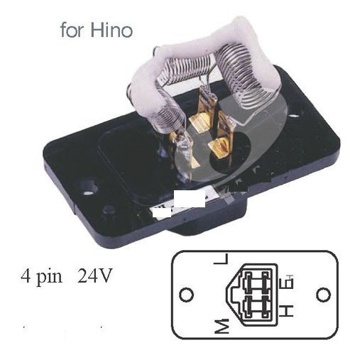 RESISTOR FOR TRUCKS AB-5322 24V NO 11388W