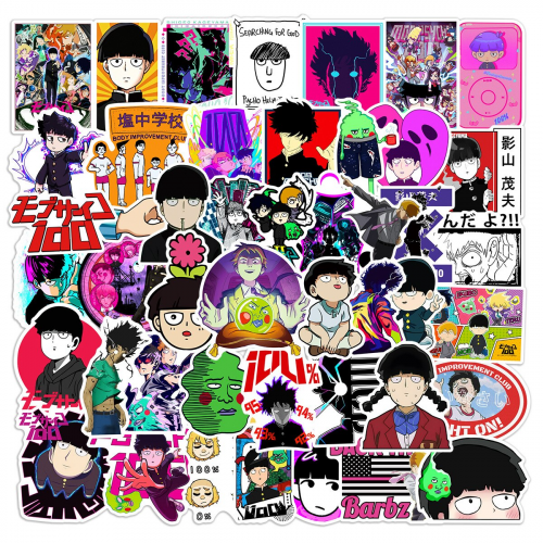 ملصقات انمي Mob Psycho 100