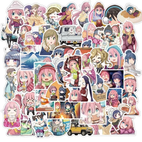 ملصقات انمي Yuru Camp