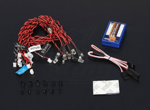 Scale Car LED Light system Advanced