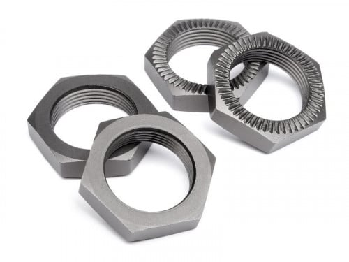 102216 - WHEEL NUT 24mm (GUNMETAL/4pcs)
