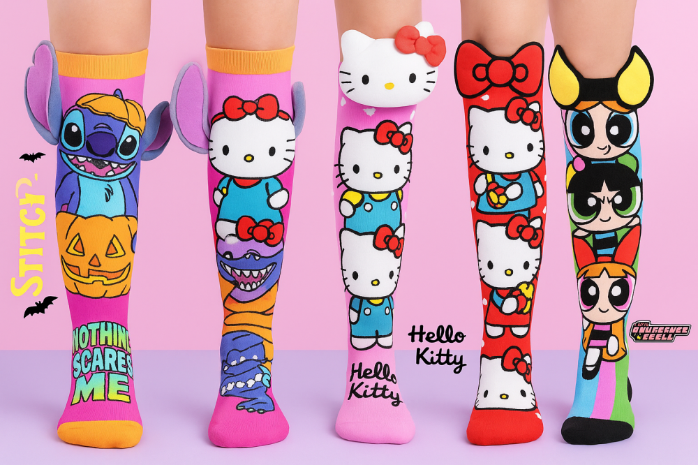 How do bright colors and characters help develop a child's imagination?